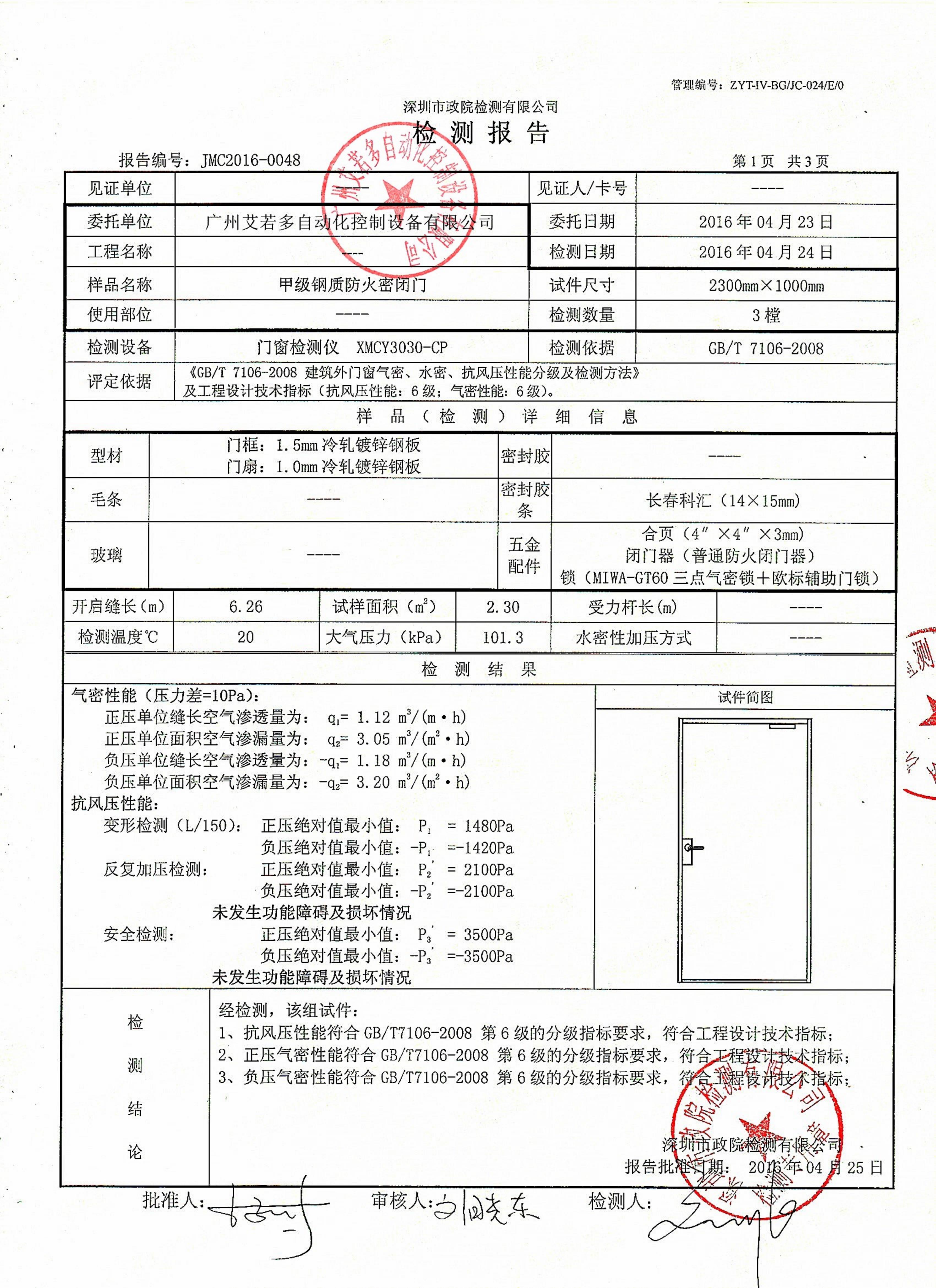 日本MIWA美和气密锁检测报告